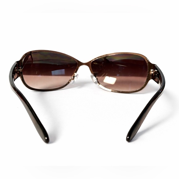 Oscar de la Renta Brown Gradient Sunglasses Mod 3013 Designer Oversized - Picture 4 of 10